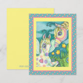 OSTBABY, FRÜHJAHR, FAIRY FILLY FLAT CARD (Vorne/Hinten)