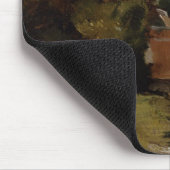 OstBergholt Kirche von der Kirchen-Straße (Öl auf Mousepad (Ecke)