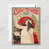 Ostbitter (Teal) Postkarte (Vorne/Hinten)