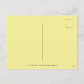 OSTBONNET UND EIER, FRÜHKÜCHE farbig Feiertagspostkarte (Rückseite)