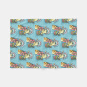 OSTBONNETGIRAFFE, FRÜHJAHR, FLEECKBLANKET SM FLEECEDECKE (Vorderseite (Horizontal))