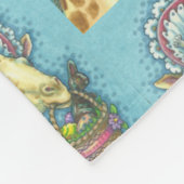 OSTBONNETGIRAFFE, FRÜHJAHR, FLEECKBLANKET SM FLEECEDECKE (Ecke)