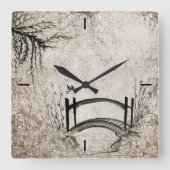 Ostbridge Wall Clock Quadratische Wanduhr (Vorderseite)