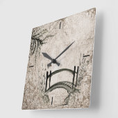 Ostbridge Wall Clock Quadratische Wanduhr (Winkel)