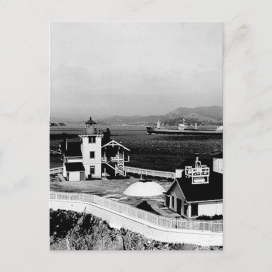 Ostbruder-Insel-Leuchtturm Postkarte (Vorderseite)