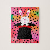 OSTBUNNY IN HAT PUZZLE. JIGSAW PUZZLE (Vertikal)
