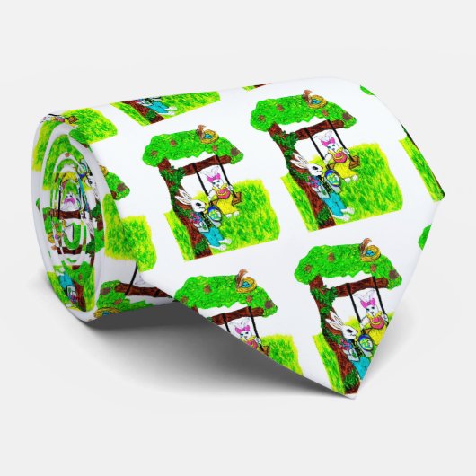 OSTBUNNY LIEBE Krawatte (Gerollt)