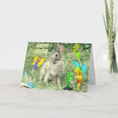 OSTBUNNY UND FAIRIENKARTE KARTE (Vorderseite)