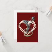 Ostchinesischer Dragon Pearl Heart Karte (Vorderseite/Rückseite Beispiel)