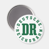 Ostdeutsche Eisenbahn. Magnet (Vorderseite/Rückseite)