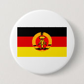 Ostdeutsche Flagge Button (Vorderseite)