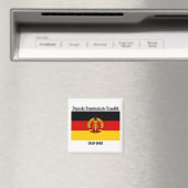 Ostdeutsche Flagge Magnet (In Situ (Geschirrspüler))
