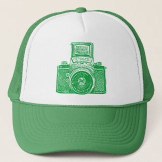 Ostdeutsche Kamera - Grass Green Truckerkappe