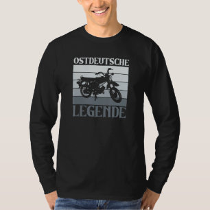 Ostdeutsche Legende Simson DDR Moped Zweitakt S51 T-Shirt