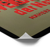 Ostdeutscher Propagandaposter Kommt zu uns! Panzer Poster (Ecke)