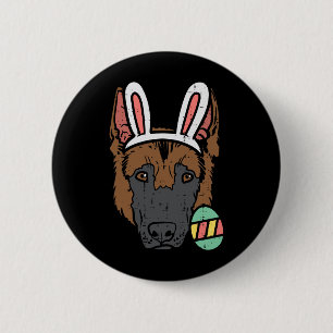 Ostdeutscher Schäferhund Hasengesicht Hunde Liebha Button