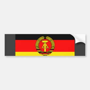 Ostdeutschland-Flagge Autoaufkleber