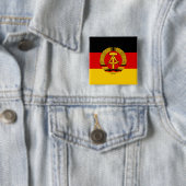 Ostdeutschland-Flagge Button (Beispiel)