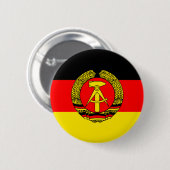 Ostdeutschland-Flagge Button (Vorne & Hinten)