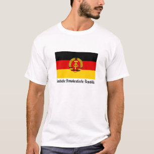 Ostdeutschland-Flagge Deutsche Demokratische T-Shirt