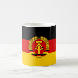 Ostdeutschland-Flagge Kaffeetasse
