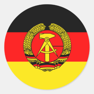 Sticker mit DDR Ostdeutschland Neue Bundesländer Ostberlin von