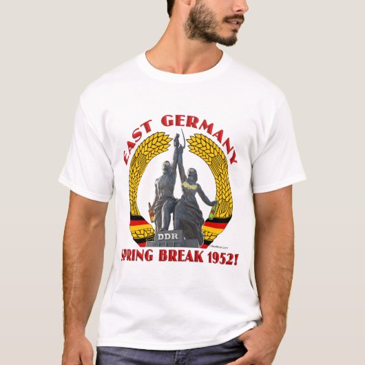 Ostdeutschland-Frühjahrsferien 1952 (Licht) T-Shirt (Vorderseite)