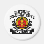 Ostdeutschland Magnet (Vorne)