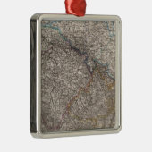 Ostdeutschland oder Böhmen Silbernes Ornament (Rechts)