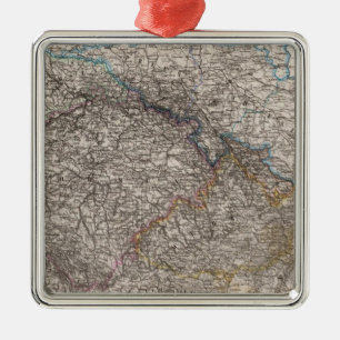 Ostdeutschland oder Böhmen Silbernes Ornament