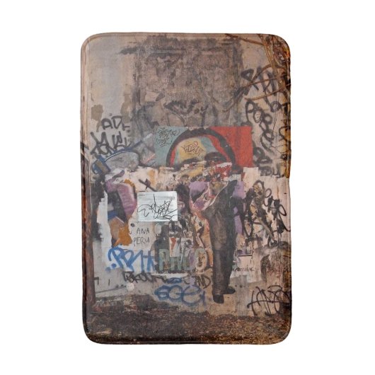 Ostdorf-Graffiti-Badmatte Badematte (Vorderseite Vertikal)