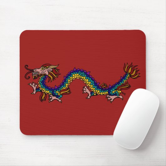 Ostdrache Mousepad (Mit Mouse)