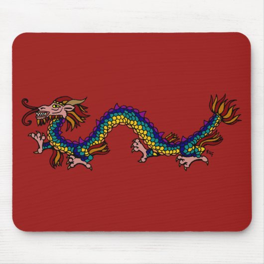 Ostdrache Mousepad (Vorne)