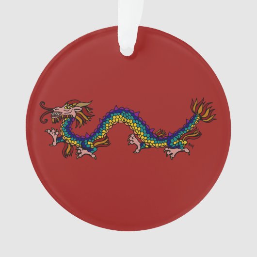 Ostdrache Ornament (Vorderseite)