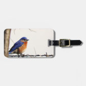 Ostdrossel-Foto Gepäckanhänger (Vorderseite horizontal)