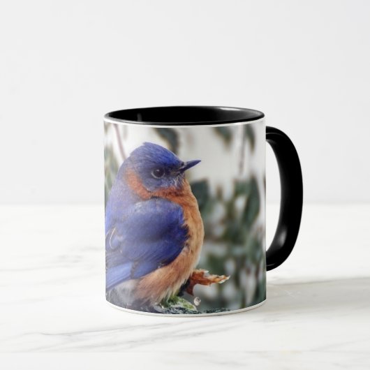 Ostdrossel-Kaffee-Tasse Tasse (VorderseiteRechts)