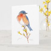 Ostdrossel Karte (Gelbe Blume)