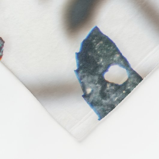 Ostdrossel-kleine Fleece-Decke Fleecedecke (Ecke)