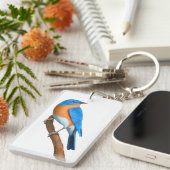 Ostdrossel-wilder Vogel-Schlüsselanhänger Schlüsselanhänger (Vorderseite rechts)