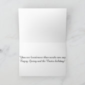 OSTE LIEBE FÜR MEINE ***MAMA*** FEIERTAGSKARTE (Innenseite)