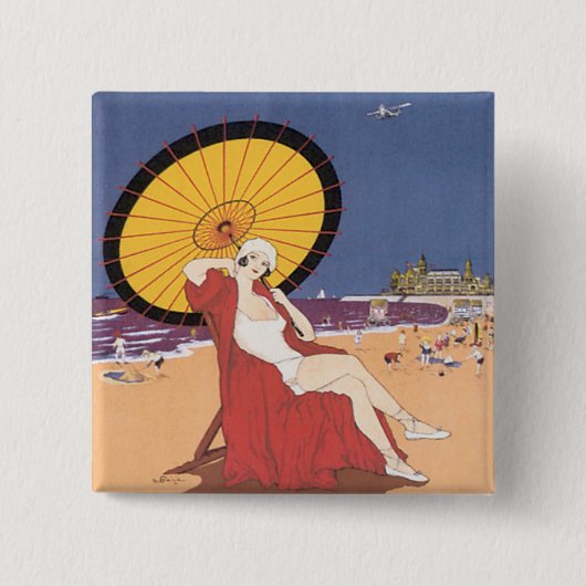 Ostende - Belgien Button (Vorderseite)