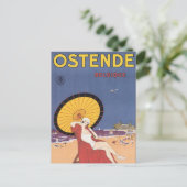 Ostende - Belgien Postkarte (Stehend Vorderseite)
