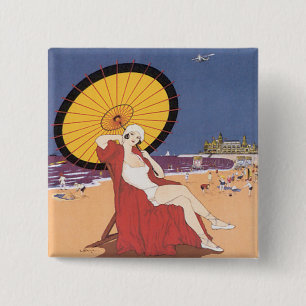 Ostende - Belgique Button