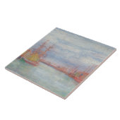 Ostende Harbor von James Ensor (1900) Fliese (Seite)