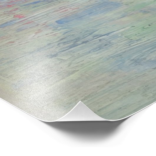 Ostende Harbor von James Ensor (1900) Fotodruck (Ecke)