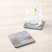 Ostende Harbor von James Ensor (1900) Getränkeuntersetzer (Rechte Seite)