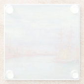 Ostende Harbor von James Ensor (1900) Glasuntersetzer (Rückseite)