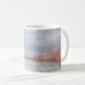 Ostende Harbor von James Ensor (1900) Kaffeetasse (VorderseiteRechts)