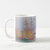 Ostende Harbor von James Ensor (1900) Kaffeetasse (Links)