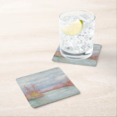 Ostende Harbor von James Ensor (1900) Rechteckiger Pappuntersetzer (Vor Ort)